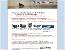 Tablet Screenshot of navigationsskolen.dk